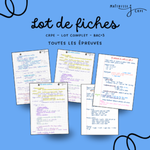 Lot - Réussir son CRPE Bac+3